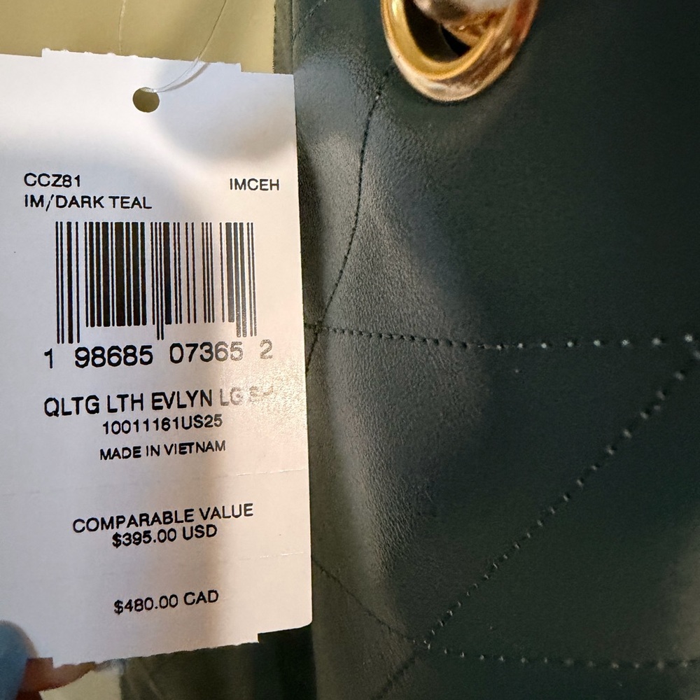 Coach Evelyn Large Shoulder Bag NWT - Picture 4 of 13